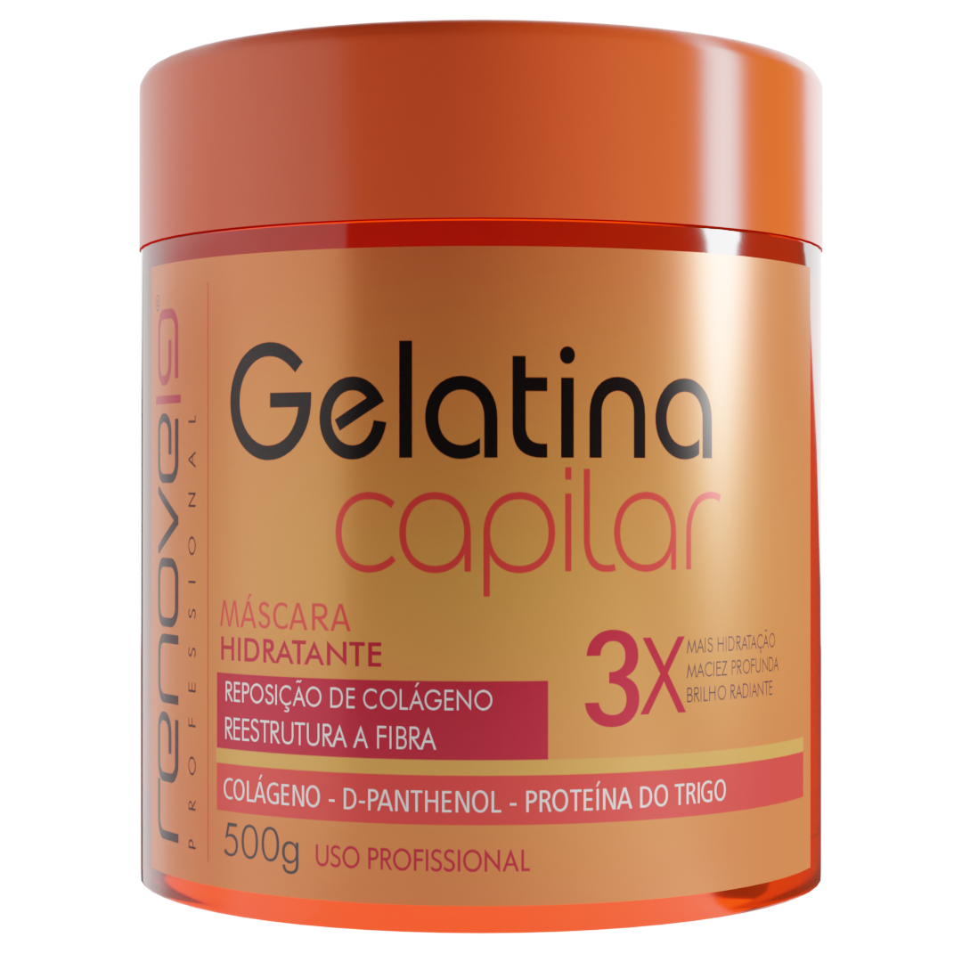 GELATINA HIDRATANTE CAPILAR RENOVE 500G