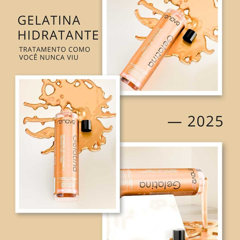 RENOVE GELATINA HIDRATANTE PARA EL CABELLO 500G