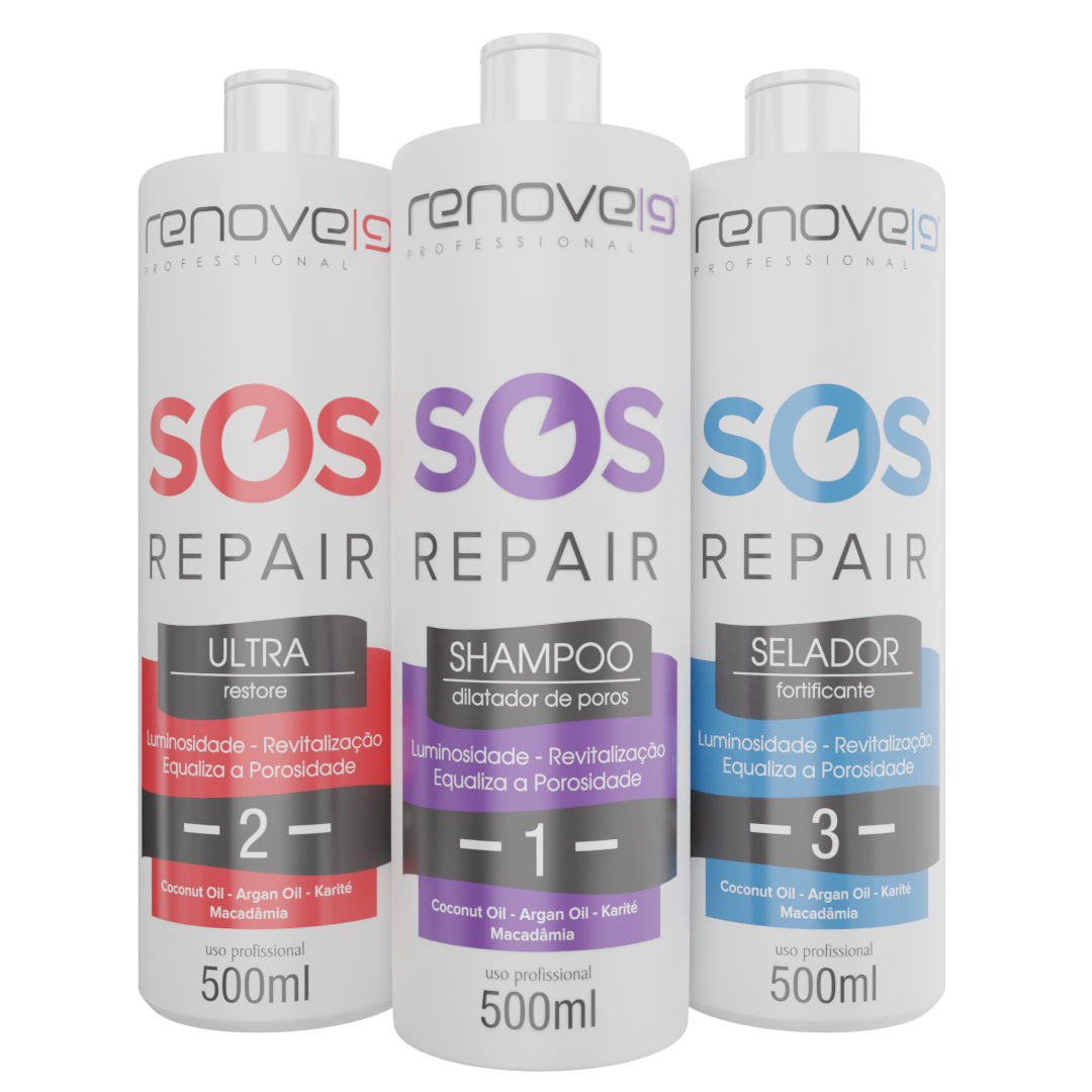 KIT S.O.S REPAIR RENOVE 500ML